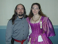 Lord Armand Dragonetti and Lady Ameline du Bois - 01/2003