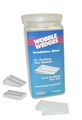Hard Clear Wobble Wedges, 75 pk