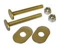 Brass Plated Closet Bolt Combinations (Twin Packed)