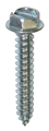 8  x  1  Slotted Hex Hd Screw 