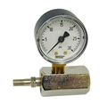 Pressure Gauges with Hex Body and Air Valve