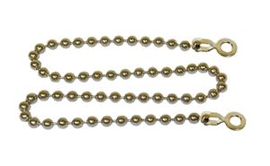 15&quot; NP `A` #10 Bead Chain     