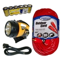 Electrical -  Batteries, Flashlights, Extension Cords