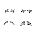 Faucet Handles - Generic Cross/Lever