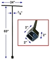 7/8 x 63" Water Main Wrench   