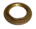 1-1/2" x 1-1/4"  Brass Locknut