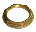 1-1/2" x 1-1/2"  Brass Locknut