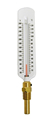 Straight Brass Thermometer,IMP
