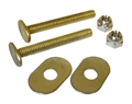 Brass Plated Closet Bolt Combinations