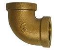 1/2"    Brass 90 deg Elbow LF