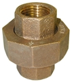 3/4" Brass Union LF