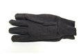 Jersey Gloves, Brown Cotton   