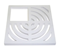 3/4  Top Grate, PVC, 3/4"Thick