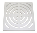 Full Top Grate, PVC, 3/4"Thick