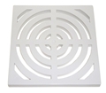 Full Top Grate, PVC, 3/4"Thick