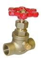 1/2" CxC BR Stop & Waste Valve