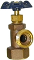 3/4" Fem. Br Boiler Drain w/Bx