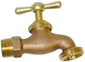 1/2" IPS Brass Hose Bibb      