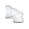 90 Deg PVC Sink Trap Ell w/Nut