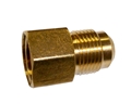 1/2" od x 1/2" FIP Brass Flare Adapter