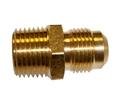 1/2" od x 1/2" MIP Brass Flare Adapter