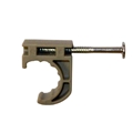 3/8 CTS Plastic Half Clamp w/Nail