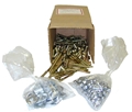 Brass Plated Closet Screw Combinations (Bulk)