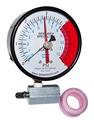 Certified 0-6#, 4" Diaphragm Pressure Gauge + Body