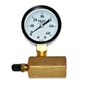 2" Gauge, Body & Valve, 0-60# 