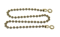 15" NP `A` #10 Bead Chain     