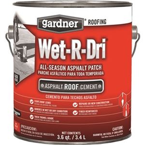 Wet-R-Dri Roofing Cement,1 Gal