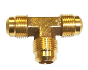 1/2&quot; od Brass Flare Tee