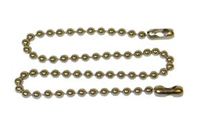 11&quot; NP `B` #10 Bead Chain     