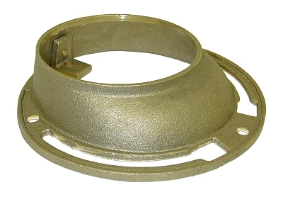 Br Offset Floor Flange w/Lug  