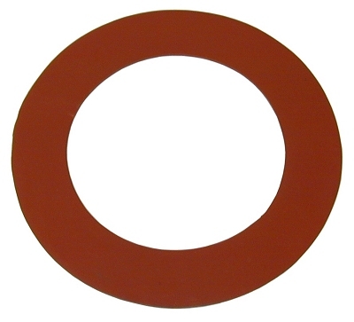 3" Flange Gasket, Ring, Red Rubber