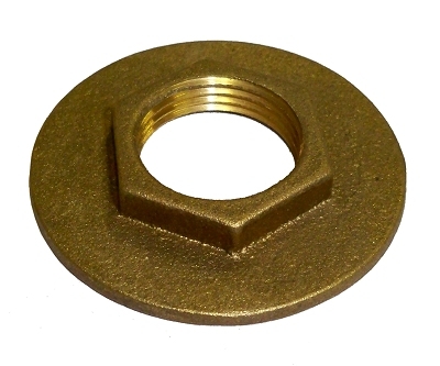 1-1/4 x 3/4"    Brass Locknuts
