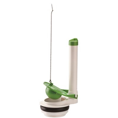 3" Plastic Flush Valve w/Flapper