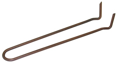3/4"Nom.x 6"Cop.Pltd Pipe Hook