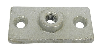 Hanger Flange, Galv., 3/8" BT 