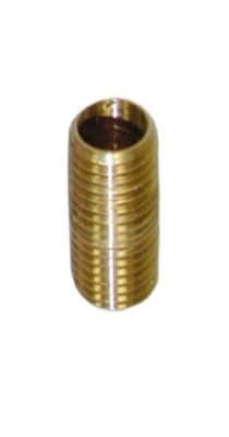 1/4"  x Close Red Brass Nipple LF
