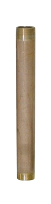 1/2"  x 6"    Red Brass Nipple LF