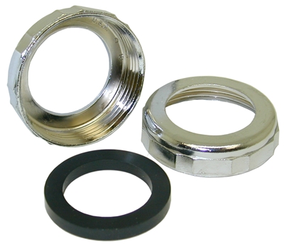 2 x 1-1/2 CP DC SJ Nuts w/Washers - 25 Pack