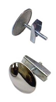 1-3/4" Stainless Cockhole Cover