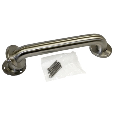 1-1/4 x 16"SS Grab Bar Conc.Mt