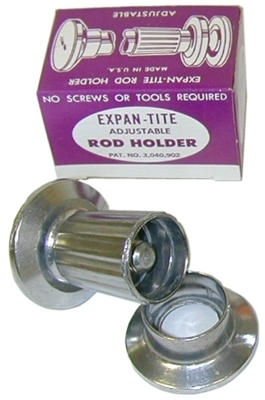 Pol. Alum. Shower Rod Holder  