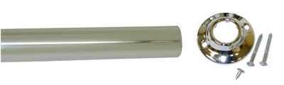 5 Ft Shower Rod w/#610 Holders