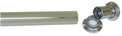 5 Ft Shower Rod w/#622 Holders