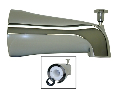 3/4" IP CP Div Spout w/1/2 bsh