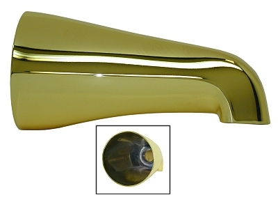 1/2 IP Pol BR Tub Spout     FC