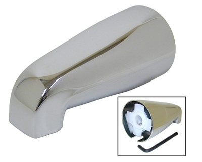 1/2 CWT CP DC Tub Spout     RC